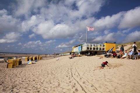 Strand in den Niederlanden