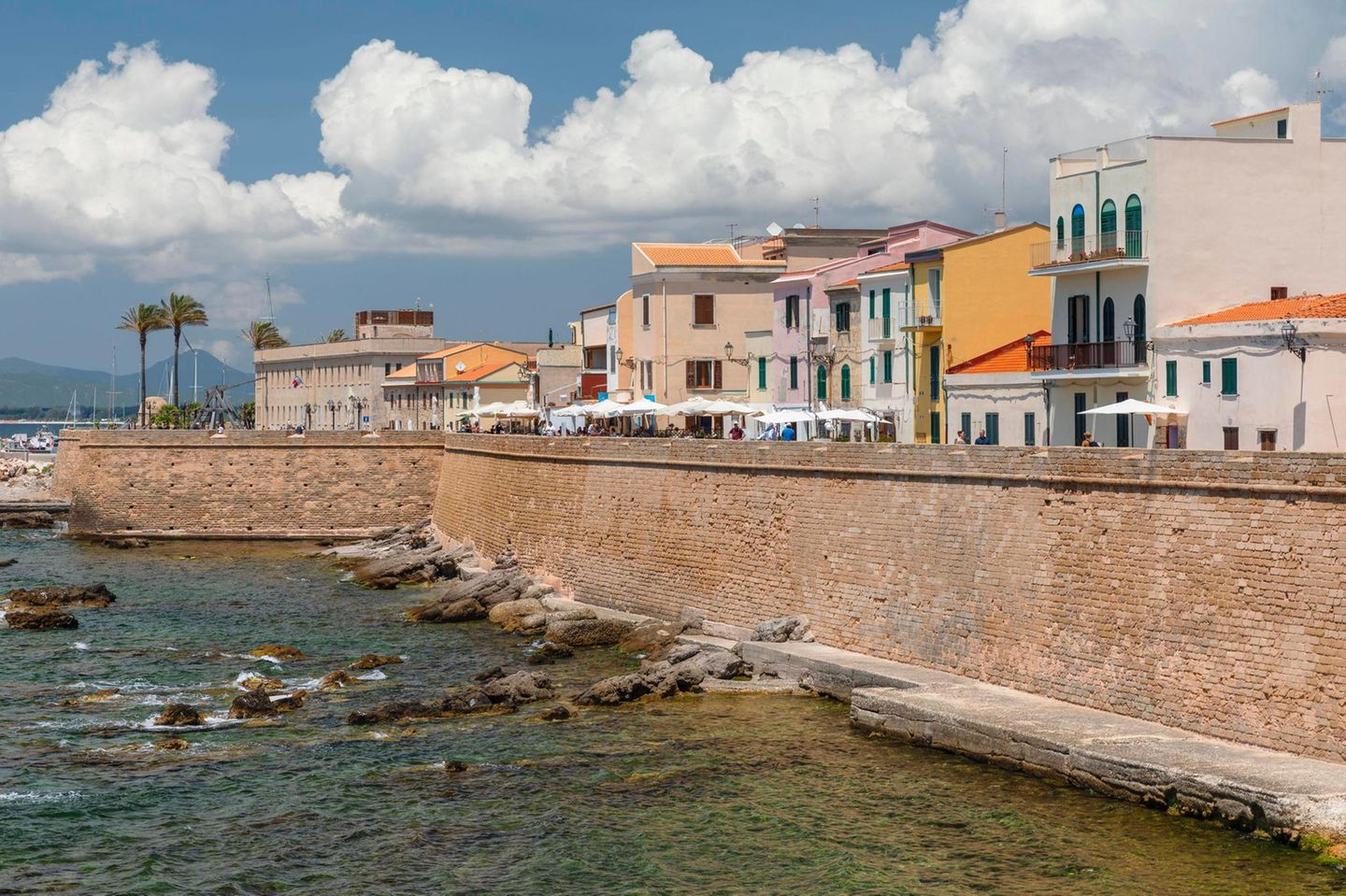 Bastioni Marco Polo in der Provinz Sassari, Sardinien