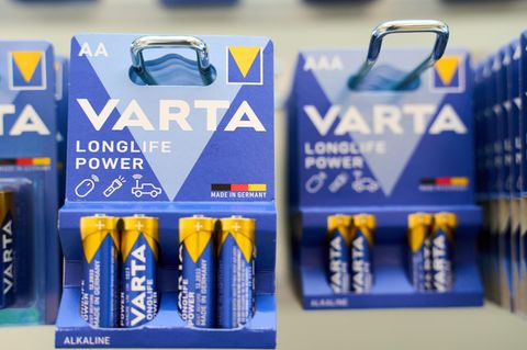 Batterien von Varta. Der Hersteller steckt in einer schweren Krise