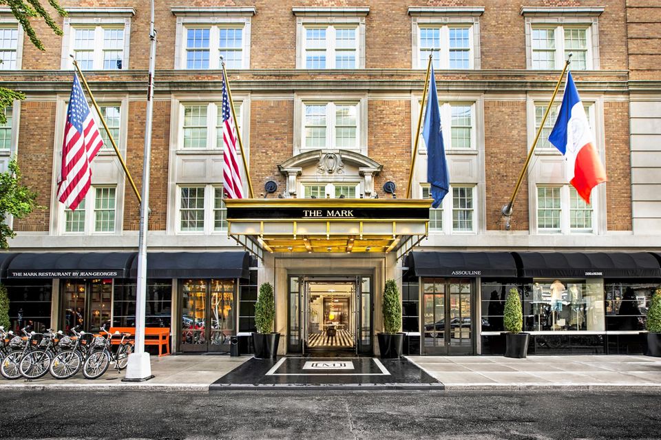 Fassade des The Mark an der Madison Avenue