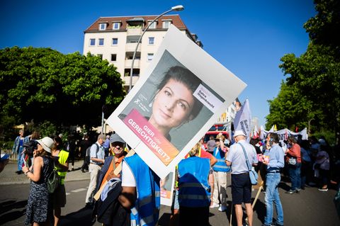 Das BSW erreichte bei der Europawahl sechs Prozent