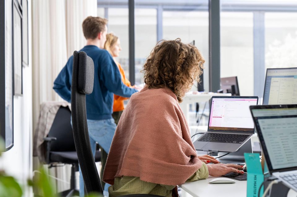 Arbeit im Büro