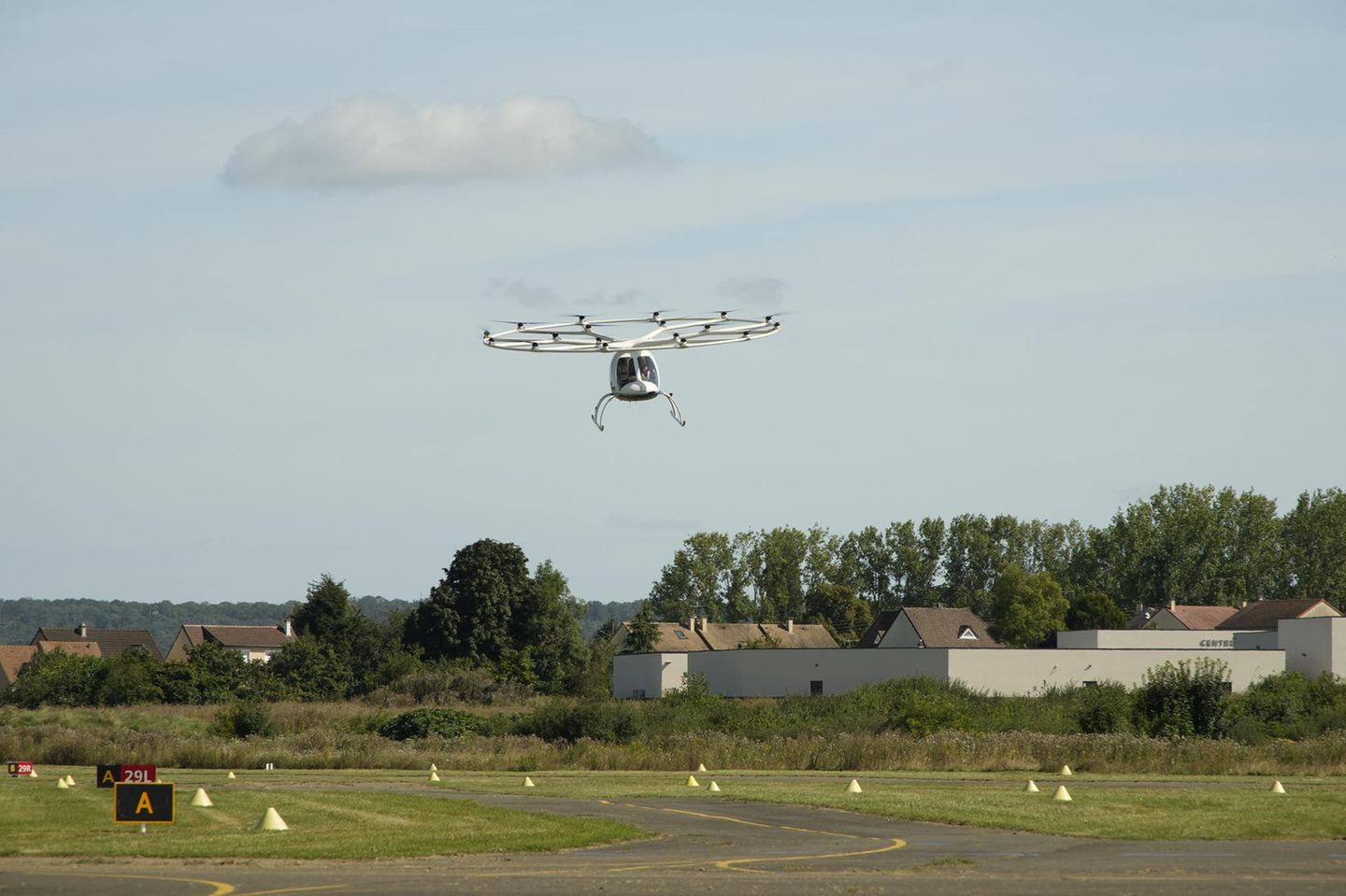 Volocopter-Testflug in Paris