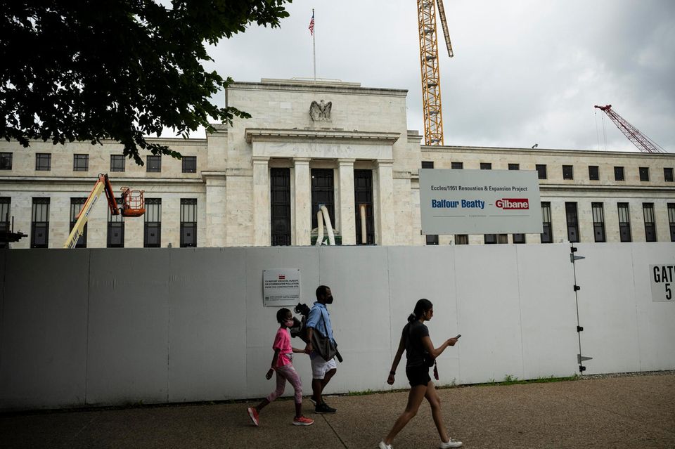 Die US-Notenbank Fed sitzt in Washington D.C.