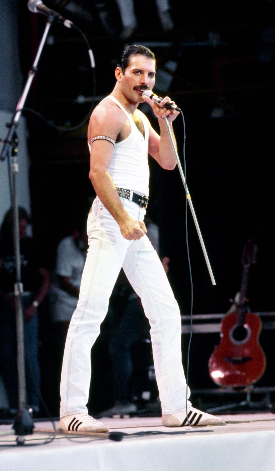 Freddie Mercury bei Live Aid