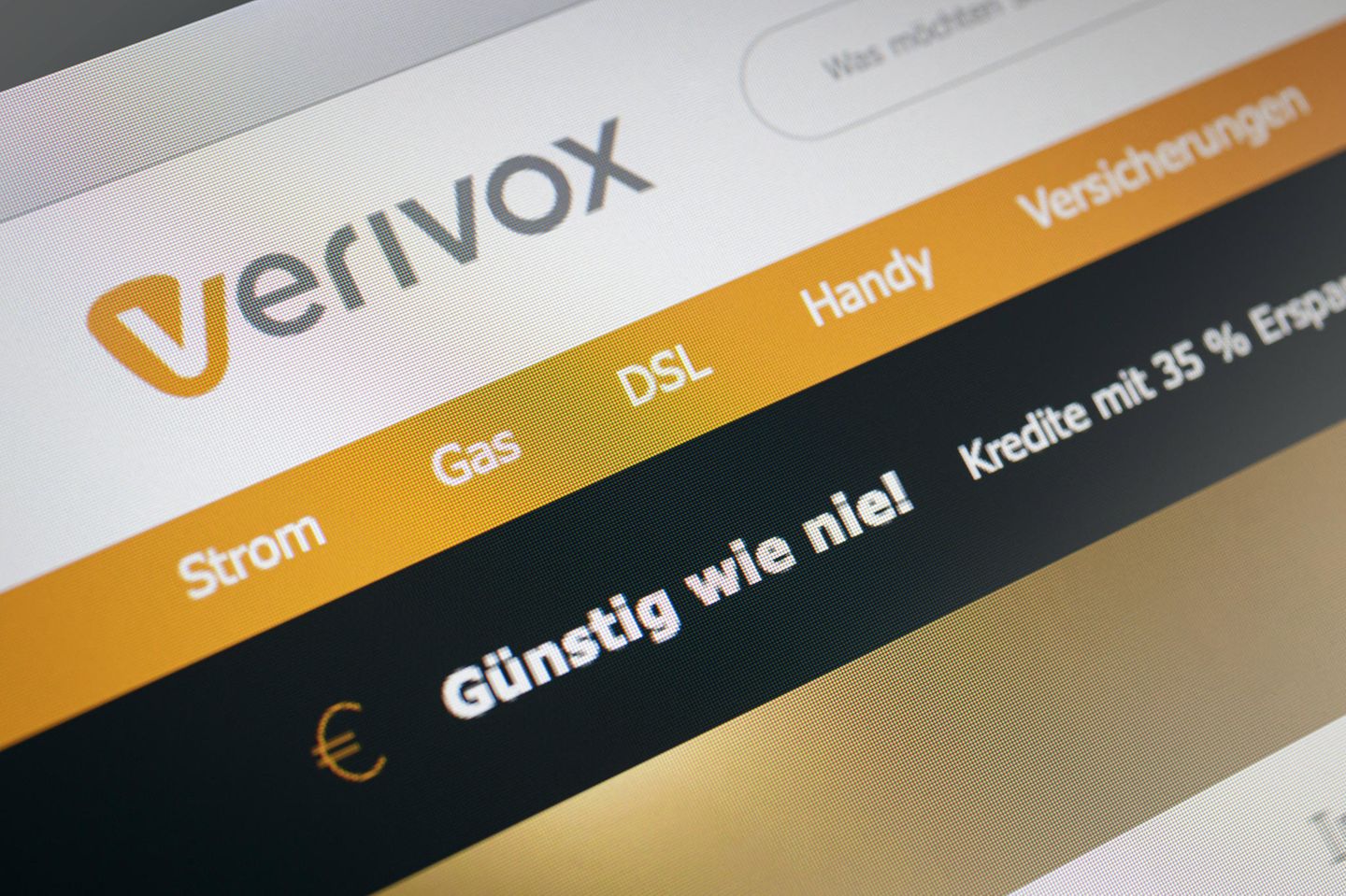 Verivox zählt in den Deutschland zu den größten Anbietern von Tarifvergleichen.