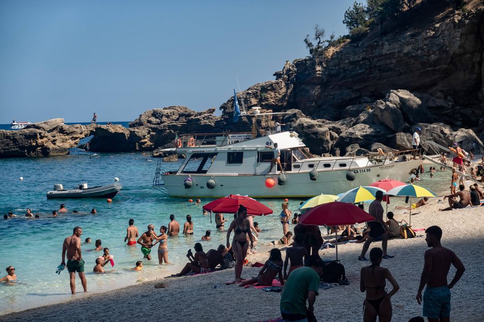 Bucht vor Sardinien