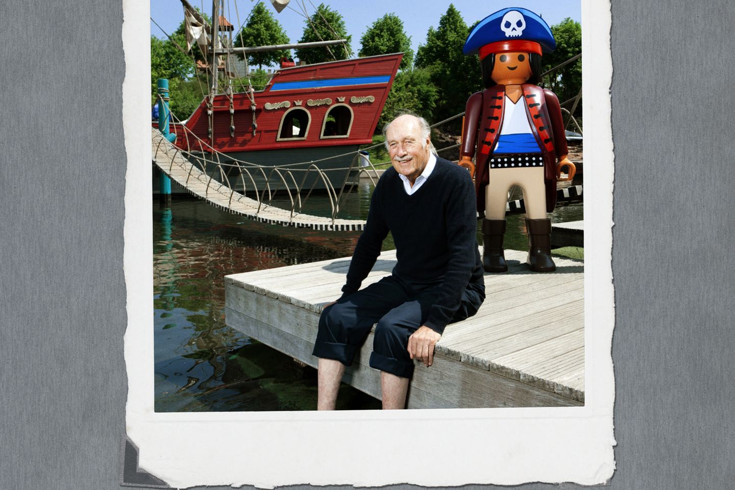 Horst Brandstätter im Playmobil-Funpark