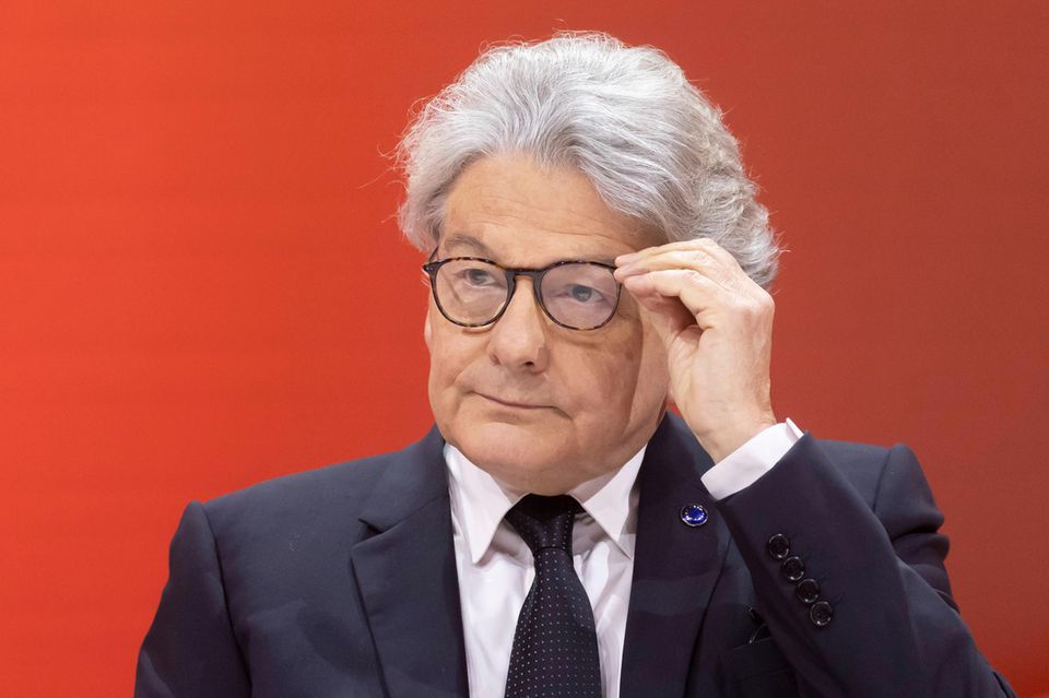 Keine Verlängerung: France's ehemaliger and more powerful EU Commissioner Thierry Breton must be