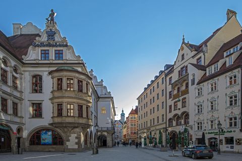 Die Münchner Innenstadt zu Corona-Zeiten