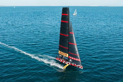 Ende Oktober ist klar, ob die Segeljacht „Luna Rossa Prada Pirelli“ und ihre Besatzung den 37. America's Cup vor der Küste Barcelonas gewinnen konnten