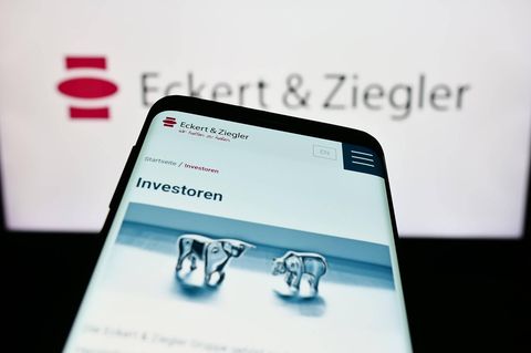 Die Aktie von Eckert & Ziegler ist im TecDax notiert
