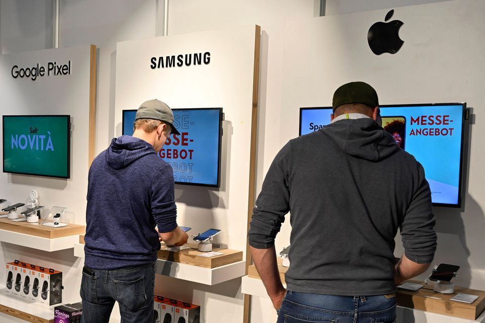 Google, Samsung, Apple: Welche Smartphone-Marke steht in Deutschland auf Platz eins?