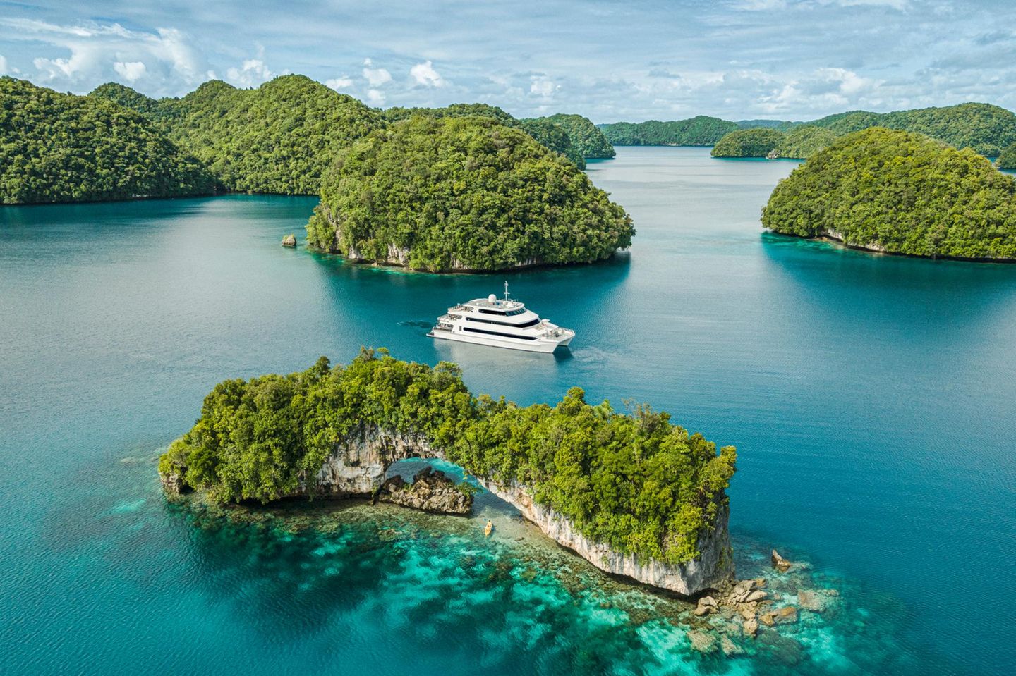 Luxus auf See: Four Seasons Explorer Palau