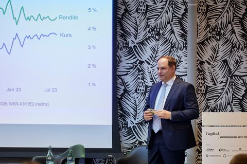 Christian Kopf, Head of Fixed Income bei Union Investment auf dem Vermögensaufbau-Gipfel von Capital