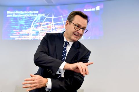 Der CEO der Münchener Rück, Joachim Wenning