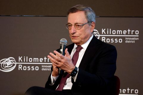 Der Wirtschaftswissenschaftler Mario Draghi
