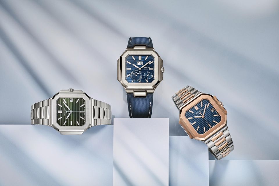 Laut Patek-Chef Thierry Stern werden auf dieses „Cubitus“-Trio weitere Modell-Varianten folgen