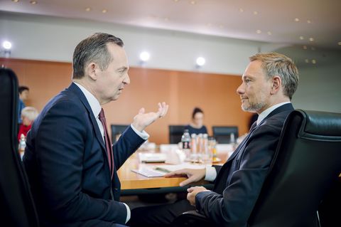 Verkehrsminister Volker Wissing und Finanzminister Christian Lindner