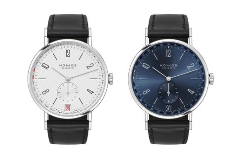 Ob schlicht weiß mit rotem Akzent oder in elegantem Mitternachtsblau – die neue „Tangente 2date“ weiß zu gefallen