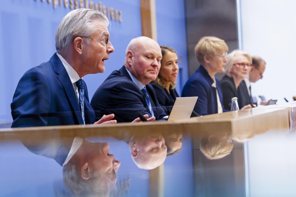 Die fünf sogenannten Wirtschaftsweisen