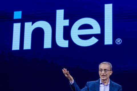 Intel-CEO Pat Gelsinger spricht auf der Computex-Konferenz in Taipeh