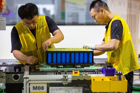 Energiespeicher werden häufig noch in China selbst produziert. Die EU will das offenbar ändern