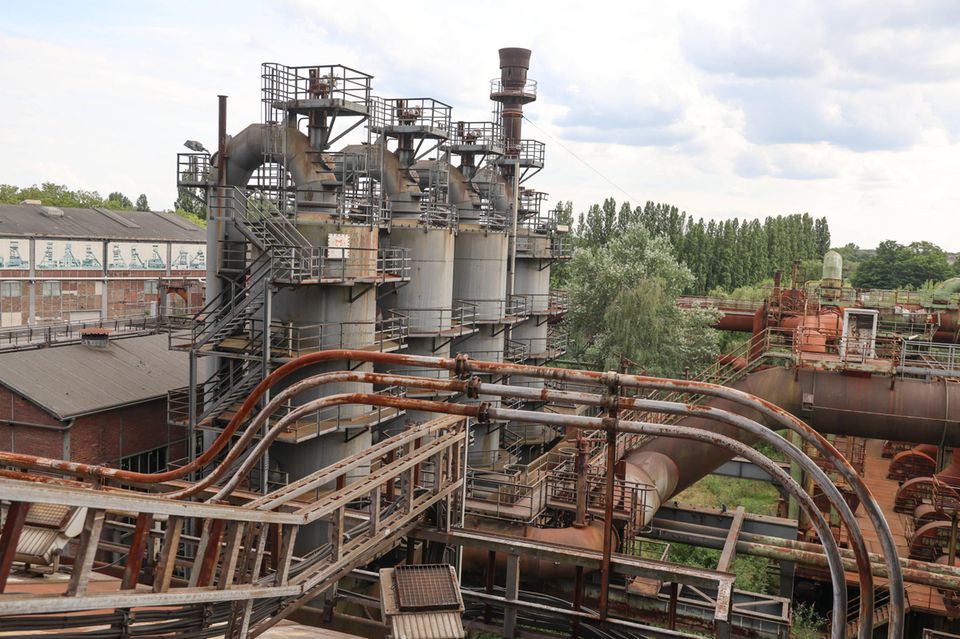 Stillgelegtes Hüttenwerk in Duisburg
