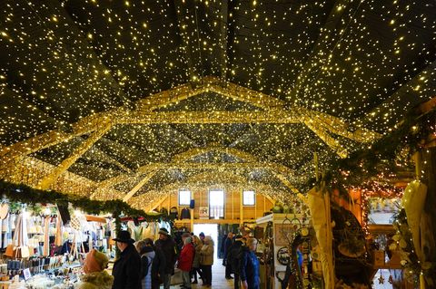 Weihnachtliche Atmosphäre im bayerischen Abensberg