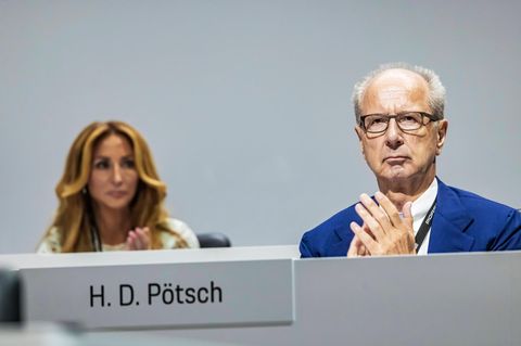 Volkswagen geht es nicht gut: Aufsichtsratschef Hans Dieter Pösch gehörte trotzdem zu den Spitzenverdienern unter den Aufsichtsräten