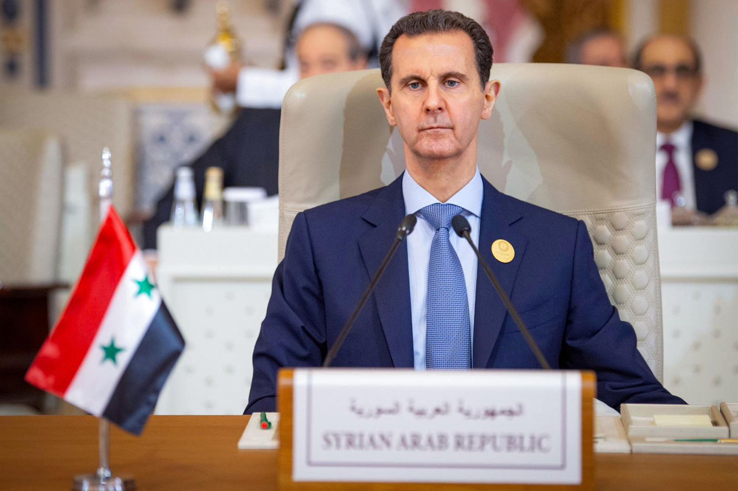 Syriens Präsident Bashar Al-Assad 2023 in Saudi-Arabien