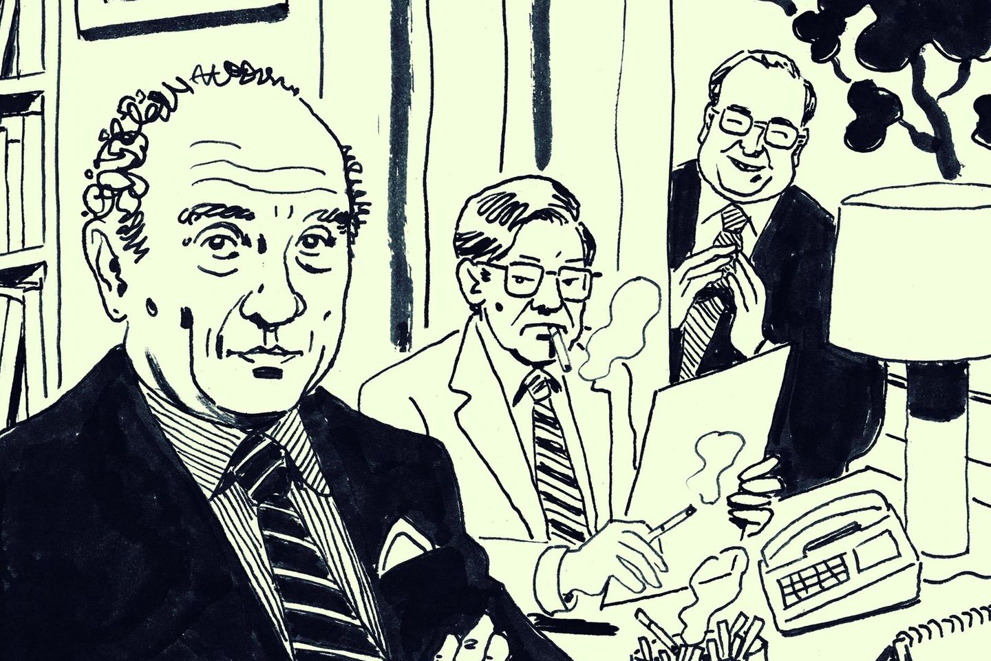 So geht Koalitionswechsel: Lambsdorff, Schmidt, Kohl