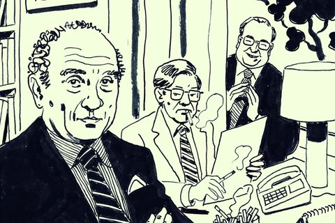 So geht Koalitionswechsel: Lambsdorff, Schmidt, Kohl