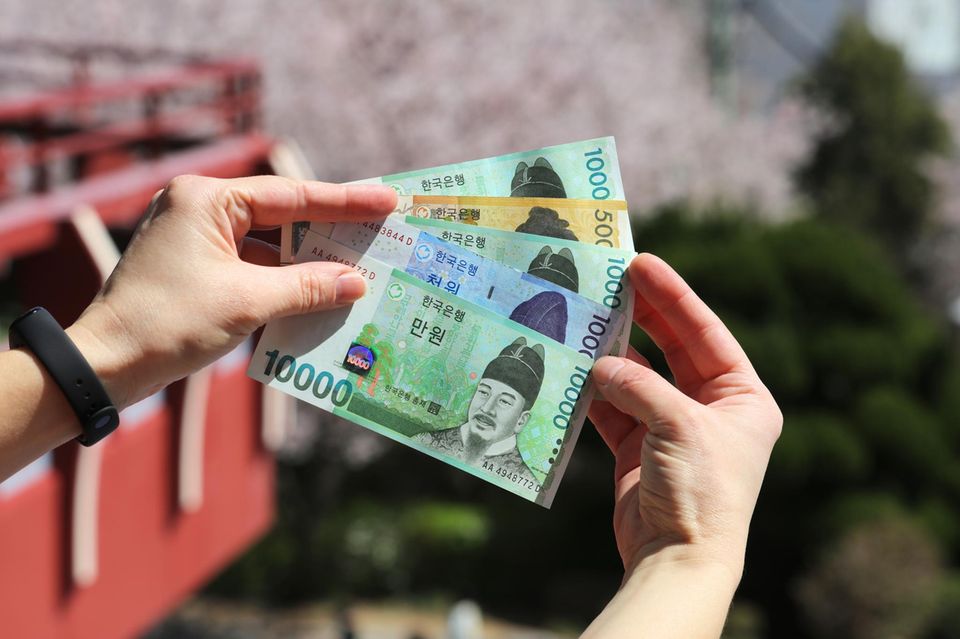 Koreanisches Geld