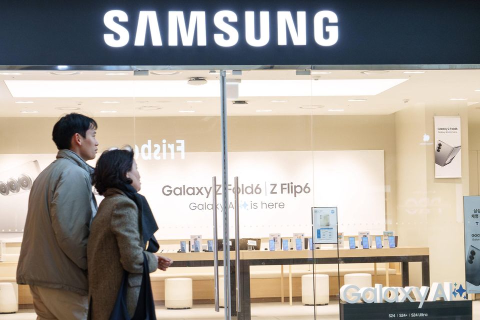 Samsung Geschäft in Seoul