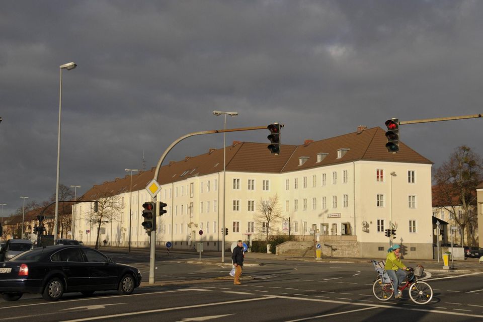 Ein Haus der VW-Werkssiedlung in Wolfsburg