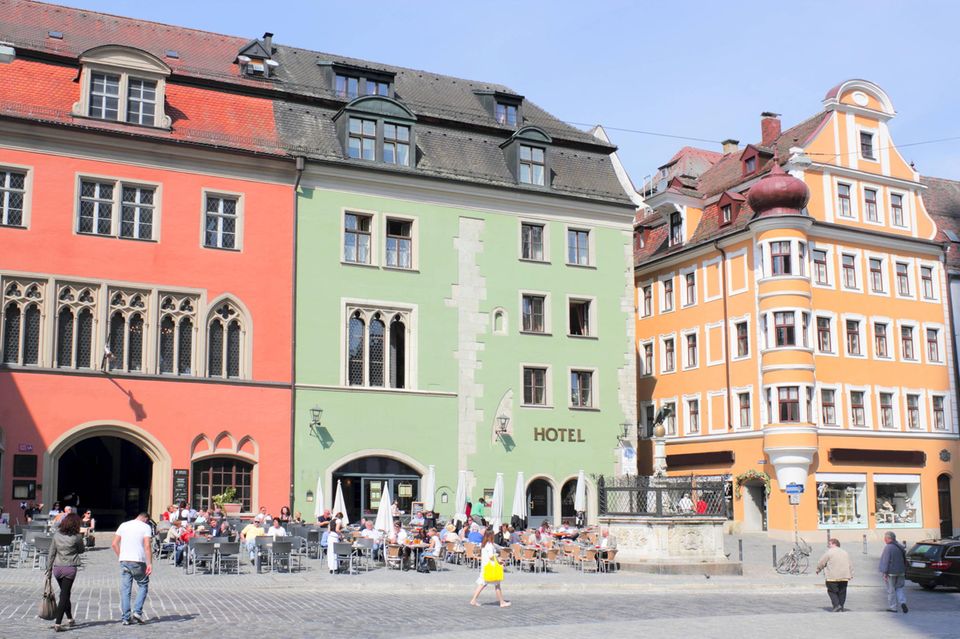 Domplatz in Regensburg