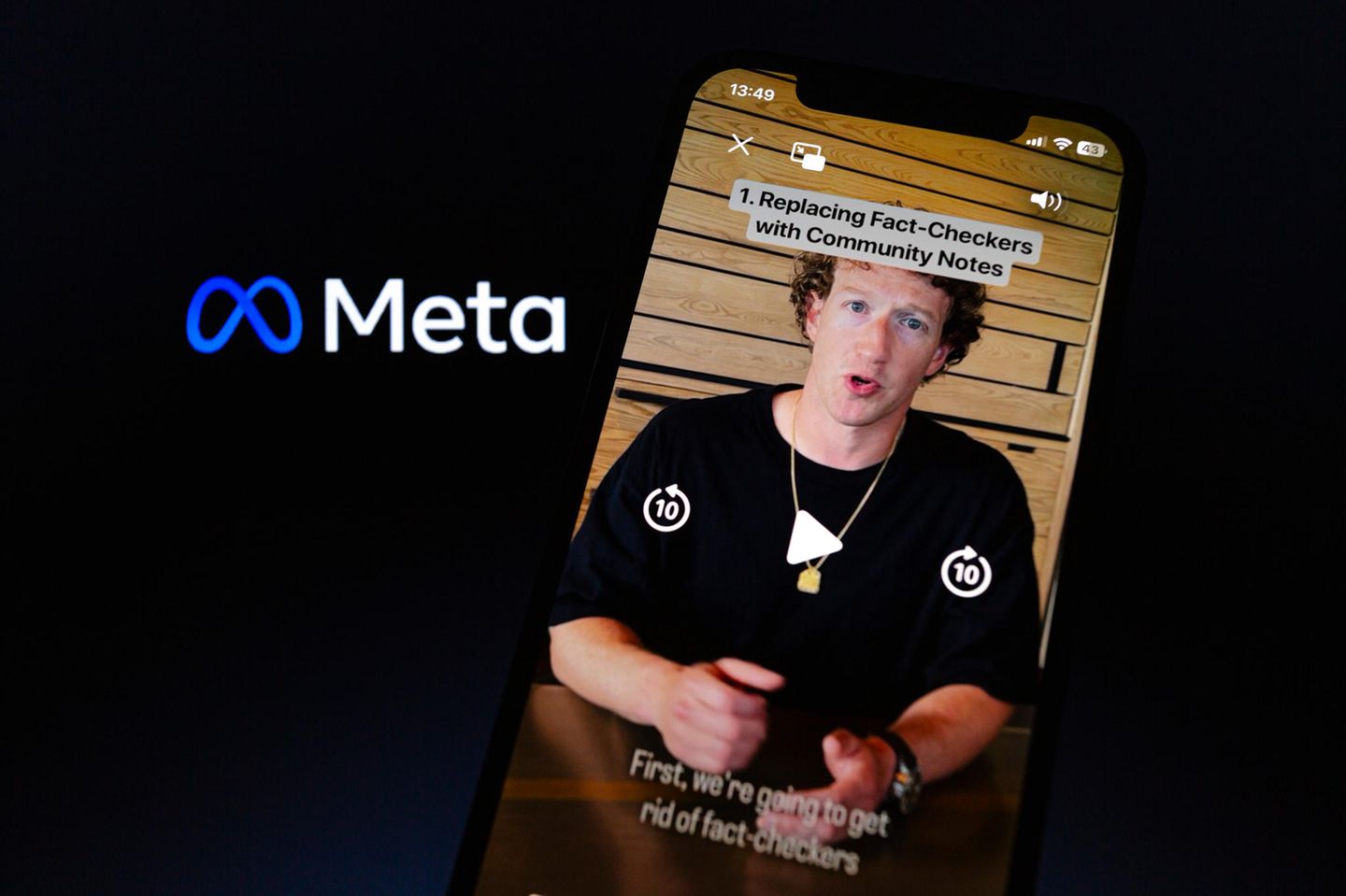 Meta-Chef Mark Zuckerberg kündigte am Dienstag an, sämtliche Faktencheck-Systeme bei Facebook, Instagram und Threads zurückzufahren.