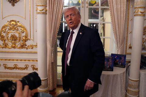 Donald bei einer Veranstaltung Anfang Januar 2025