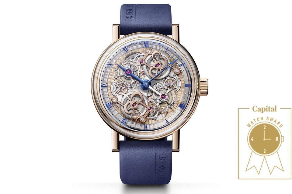 Mit diesem Meisterstück der Uhrmacherkunst entschied die Manufaktur Breguet die Kategorie „Métiers d'Art“ des Capital Watch Award 2024 für sich