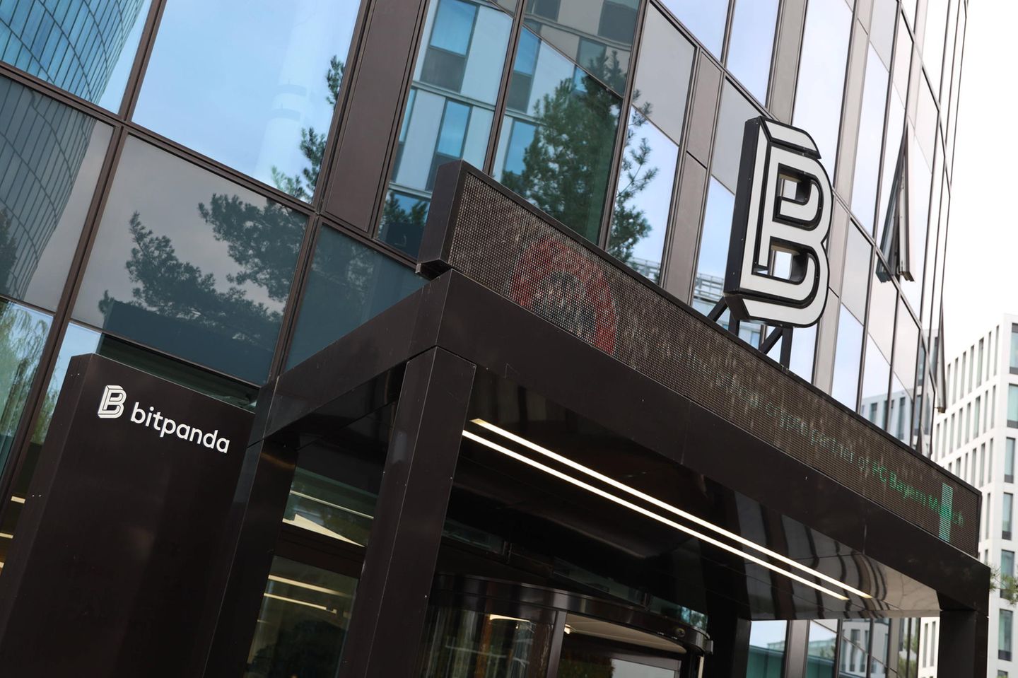 Zentrale des Krypto-Brokers Bitpanda in Wien