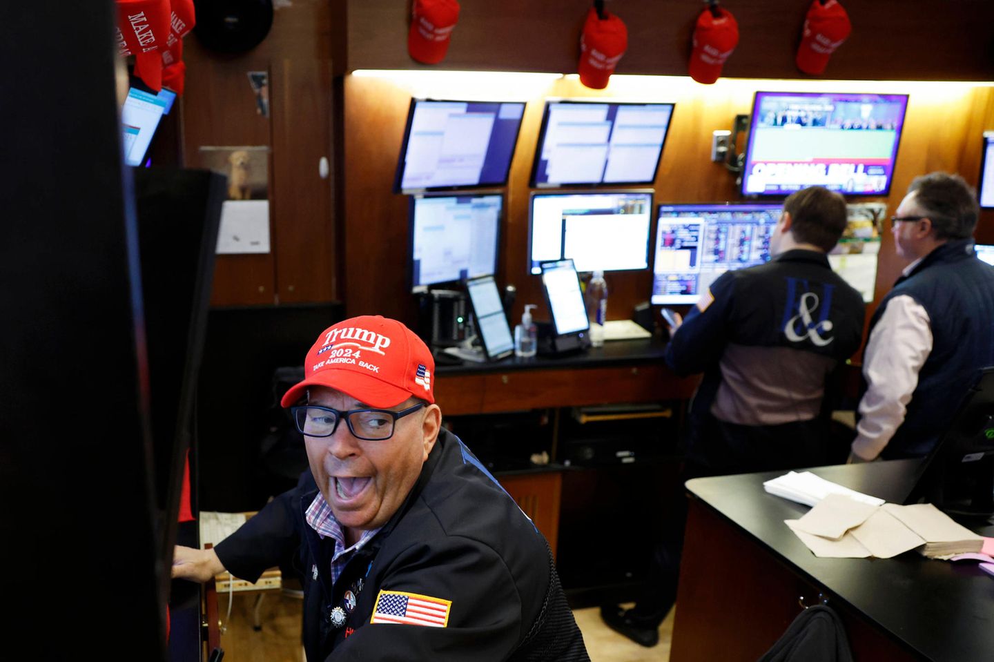 An der Wall Street wird Donald Trump keineswegs mit Schrecken begegnet