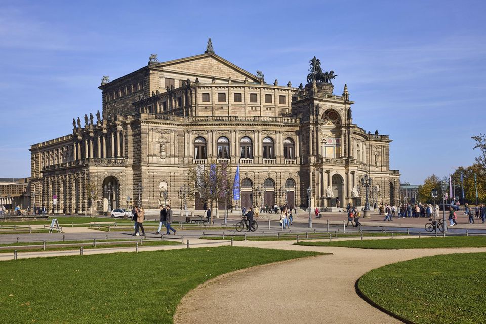 Opernhaus der Staatsoper Dresden, Sachsen