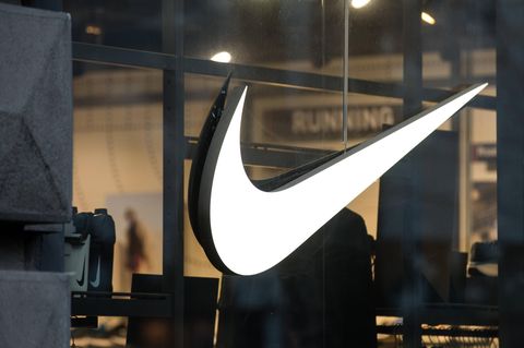 Logo des kriselnden Sportartikelherstellers Nike
