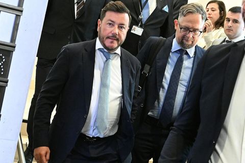 René Benko im Mai 2024 vor dem U-Ausschuss im Parlament in Wien