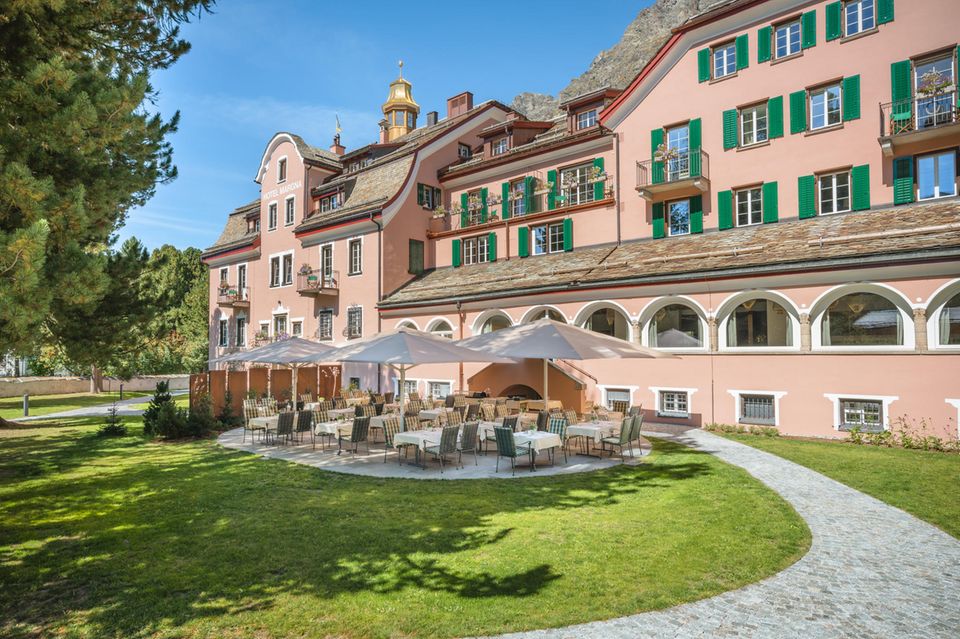 Nach einer zweijährigen aufwendigen Umbauphase feierte das „Parkhotel Margna“ 2020 seine Wiedereröffnung
