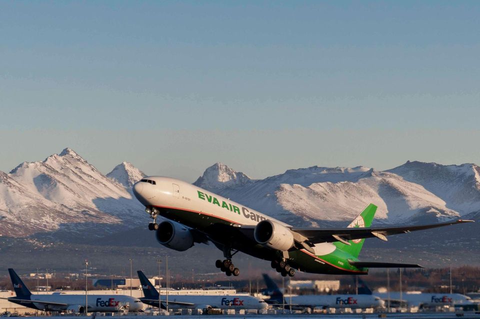 Anchorage Flughafen in Alaska