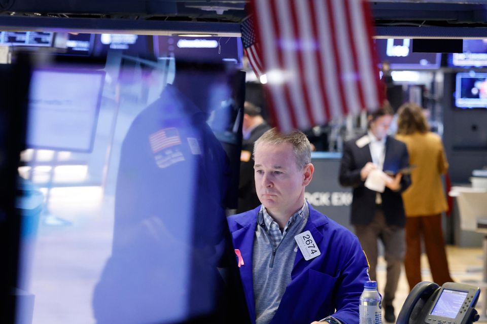 Börsenhändler an der Wall Street
