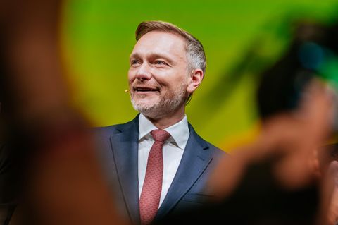FDP-Chef Christian Lindner bei einem Auftritt