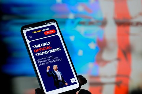 „History in the making“: Dass Donald Trump kurz vor seiner Amtseinführung einen eigenen Memecoin launchte, stieß vielen in der Kryptobranche sauer auf